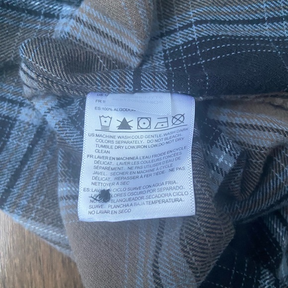 Men’s FOX flannel shirt - Picture 7 of 9